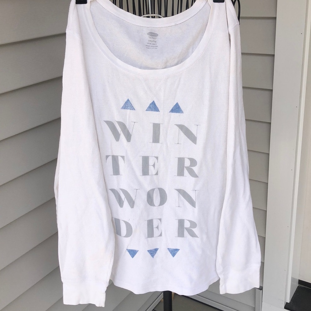 Long Sleeve White top